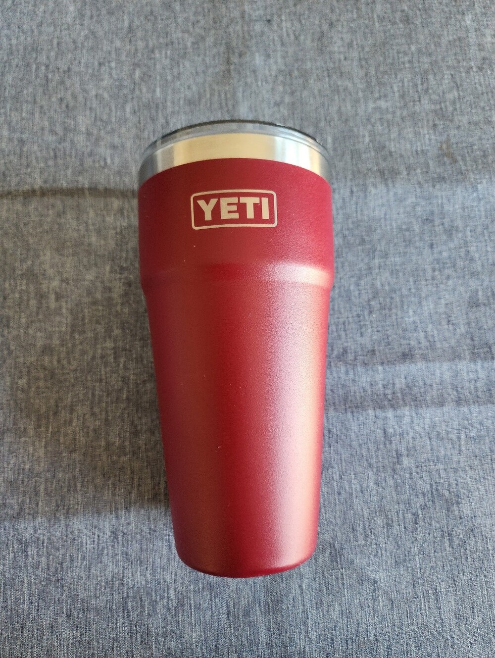 Yeti Rambler Tumbler 30oz Insulated Cup - Harvest Red Sip Top Lid *used*